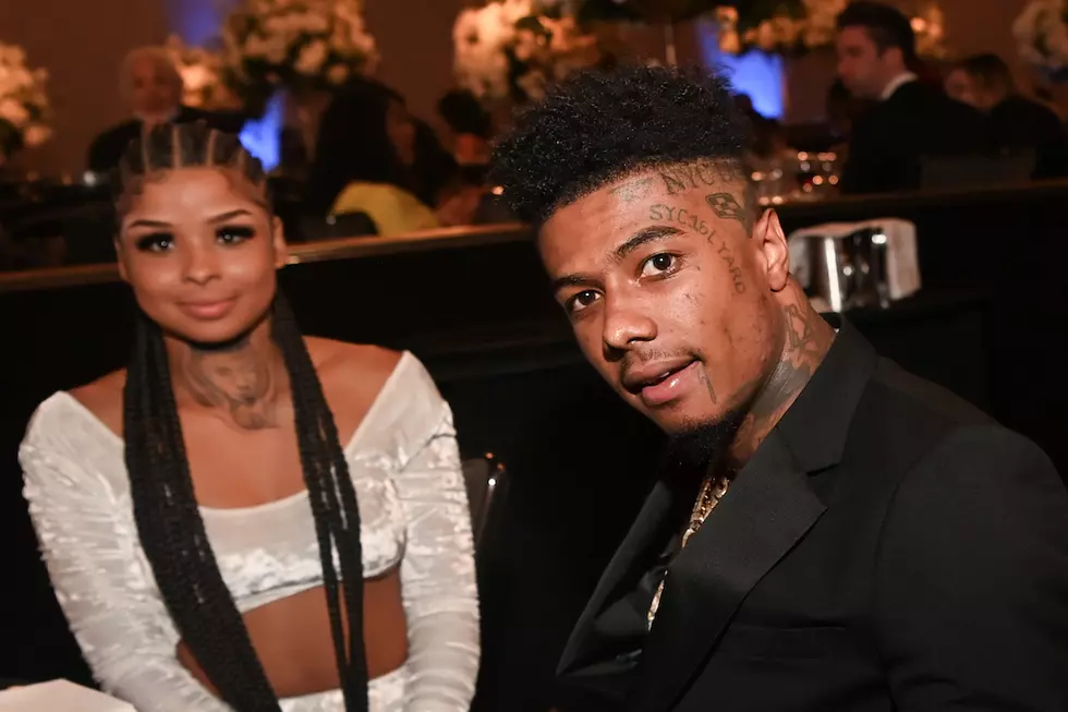 Blueface Shows the Text Message of Chrisean Rock Admitting She Smoked Before Going Into Labor