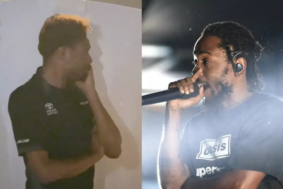 Security Guard Cries While Kendrick Lamar Performs ‘Love’ – Watch