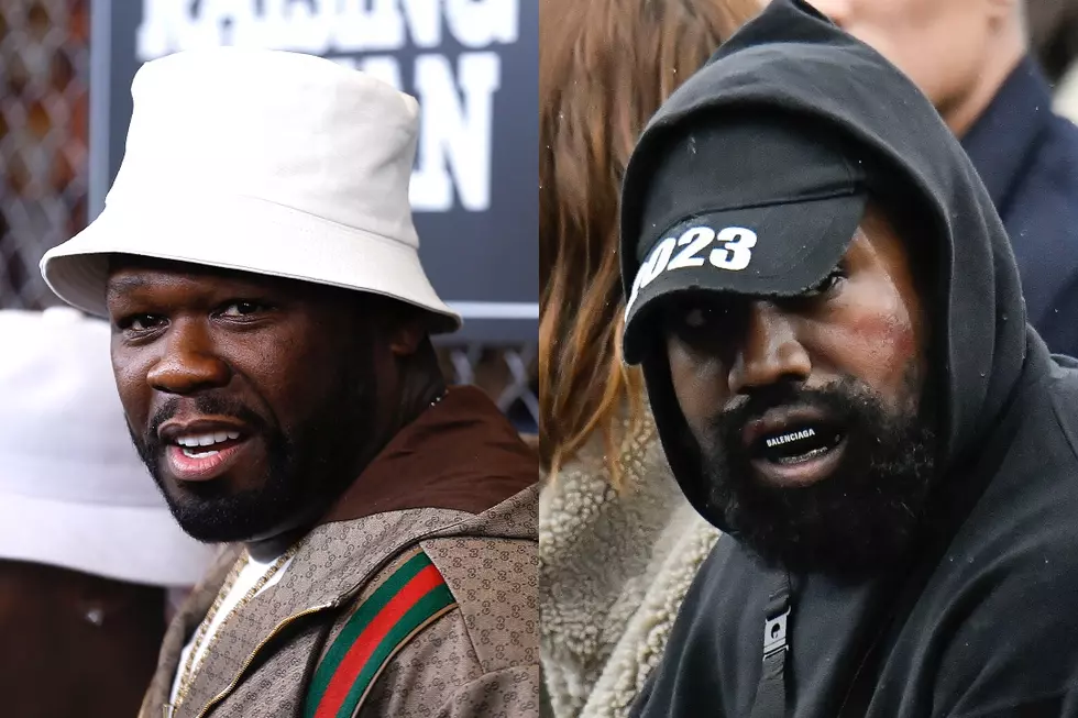 50 Cent Says He Forgives Kanye West, But Ye Is in Dangerous Area