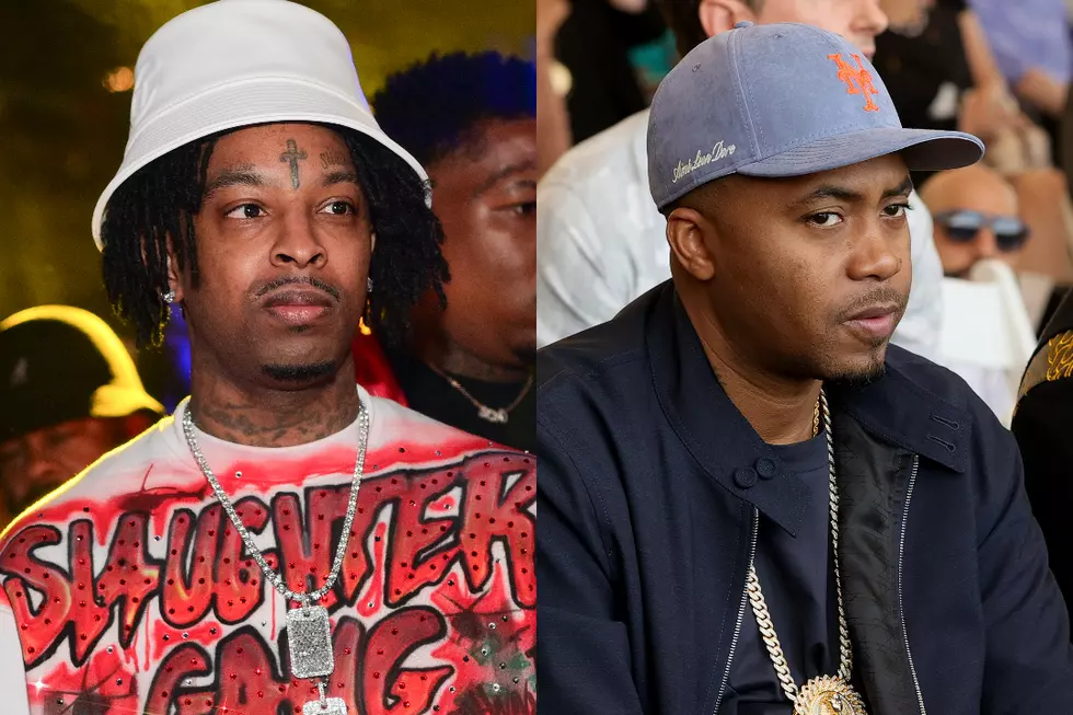 21 Savage Says Nas Isn't Relevant During Clubhouse Session