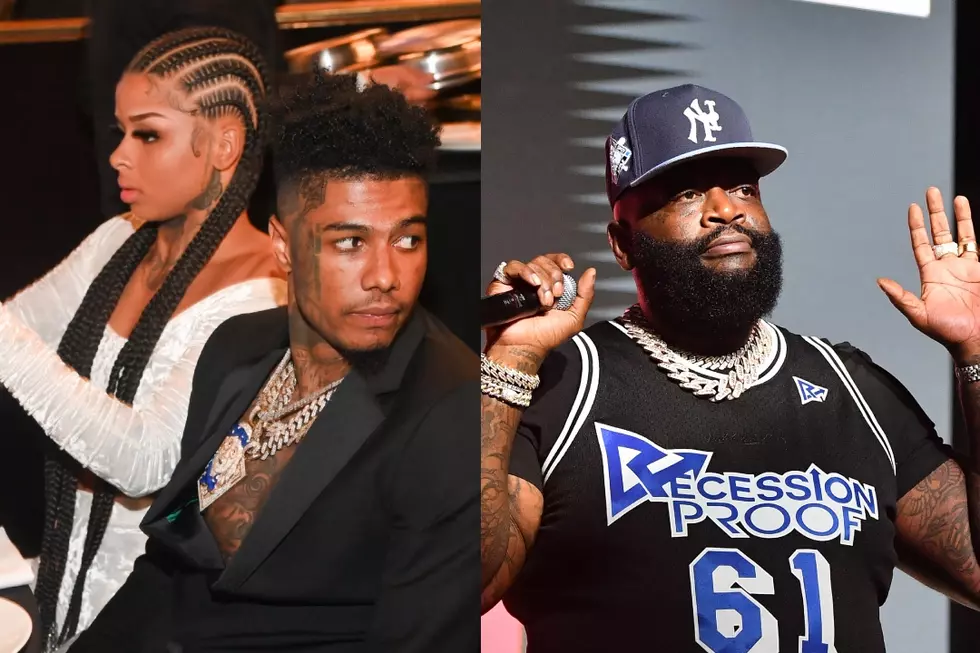 Blueface Blasts Chrisean Rock After She Takes Photo With Rick Ross