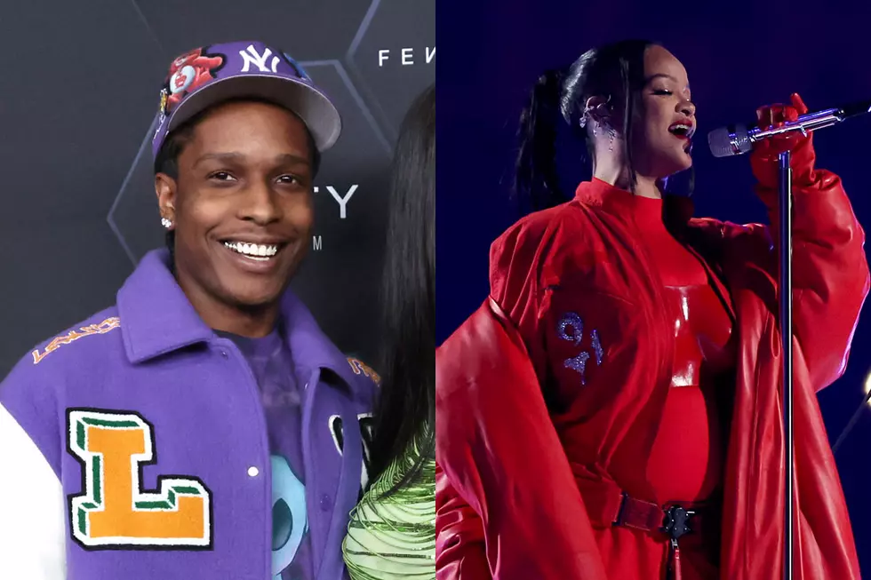 ASAP Rocky Trends on Twitter After Rihanna Pregnancy Rumors Circulate During Super Bowl Halftime Performance