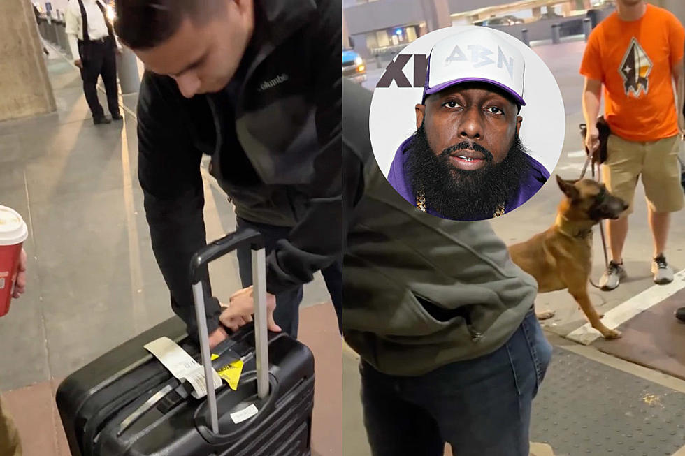 Trae Tha Truth Confronts Alleged Officers Who Claim Drug-Sniffing Dog Smells Marijuana in Trae’s Bag at Airport – Watch