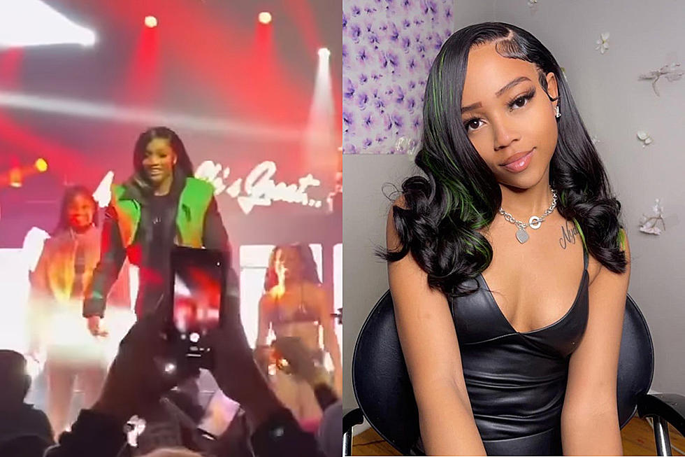 GloRilla Fan Who Caught Rapper’s Wig at Concert Goes Viral After Wearing It Herself, Glo Responds – Watch