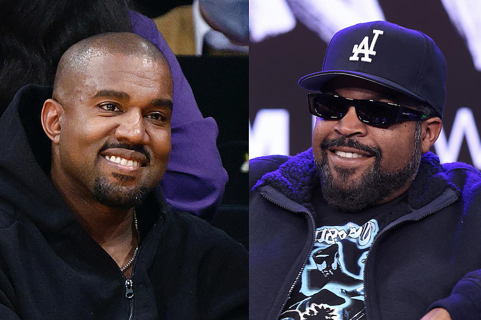 Kanye West and Ice Cube Reunite and Share a Hug After Anti-Semitism Fallout