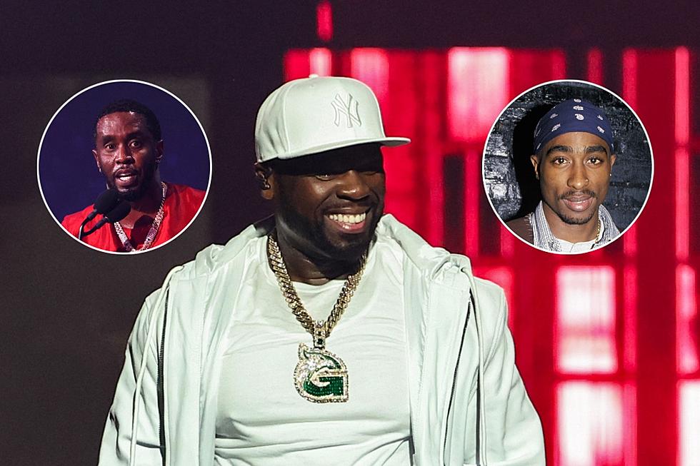 50 Cent Trolls Diddy With A.I. Photo of Fif Posing With Tupac