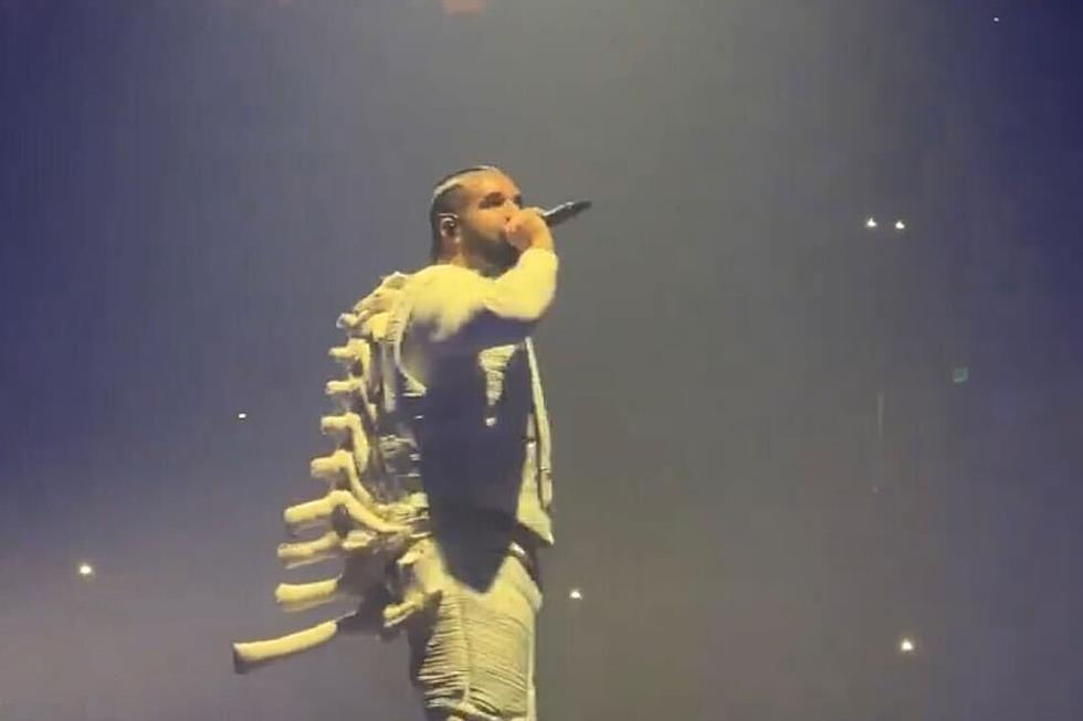 Drake Wears Dinosaur Spine-Like Vest