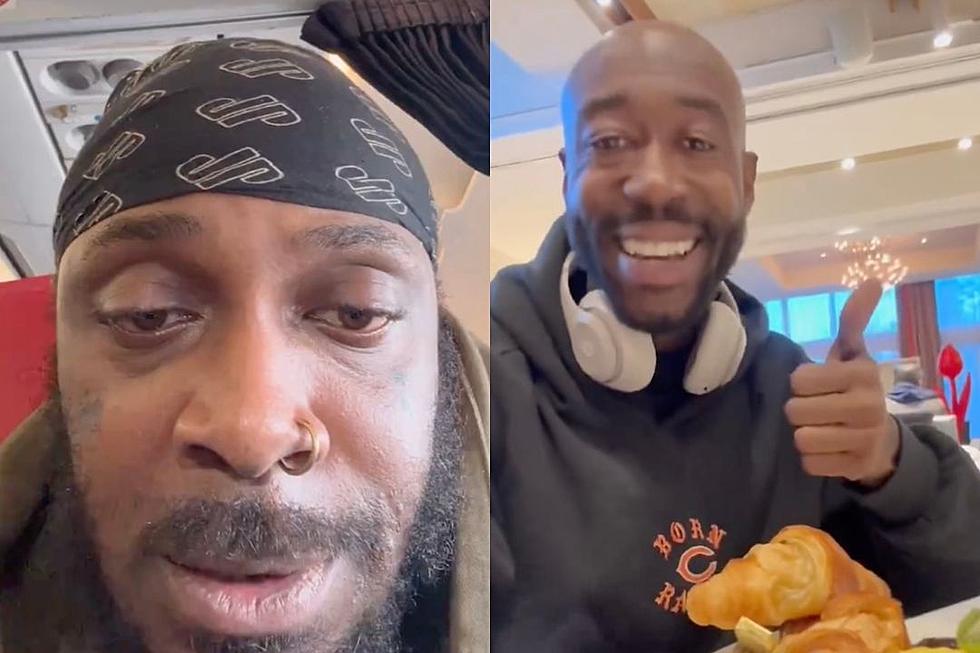 JPEGMafia Disses Freddie Gibbs and Posts NSFW Photo of Gibbs, Freddie Ignores JPEG and Makes Videos Working Out in Hotel