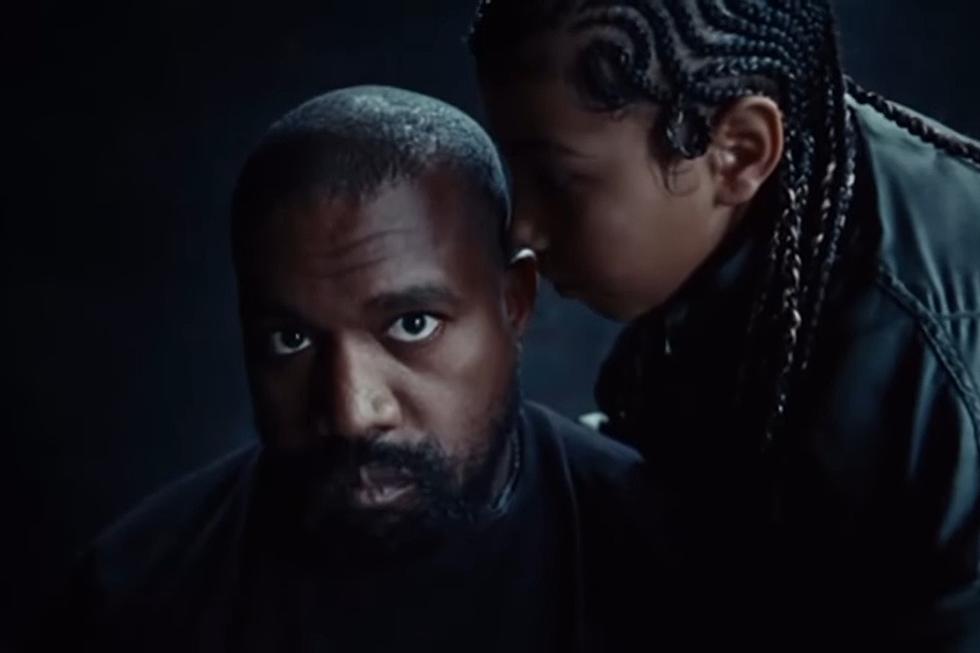 Kanye and North West Star in Music Video for 'Talking/Once Again'