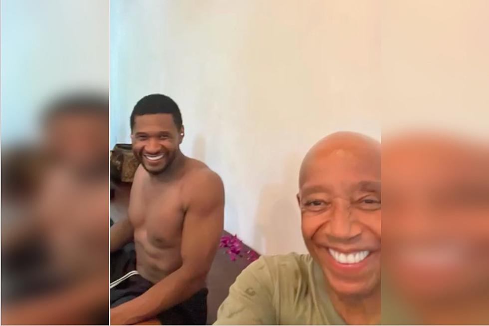 Fans Upset at Usher's Russell Simmons Visit