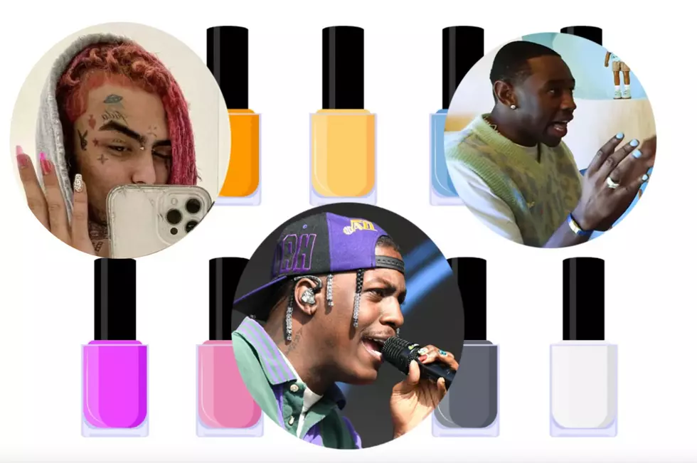 Why Do So Many People Have a Problem With Rappers Wearing Nail Polish?