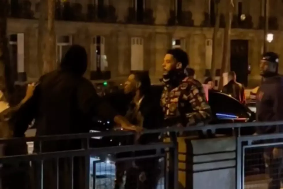 A Boogie Wit Da Hoodie Gets in Confrontation With Bouncers Outside Paris Club