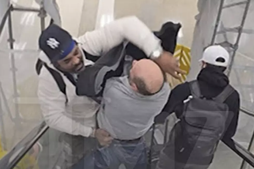 Jim Jones Gets Into Airport Fight