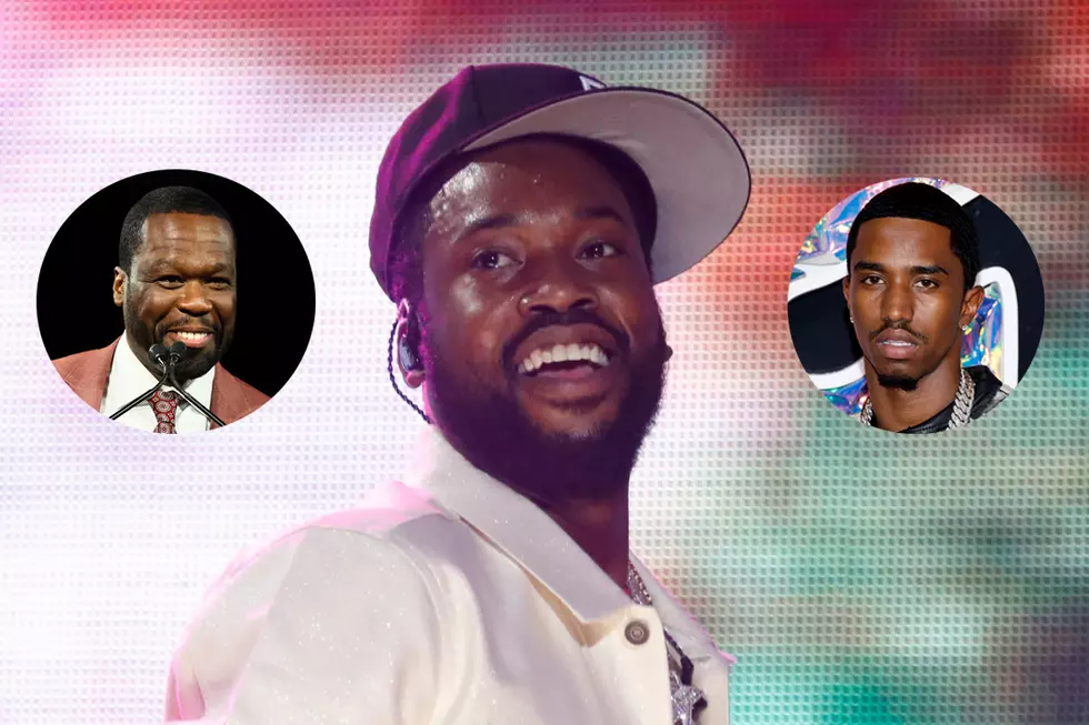 Meek Mill Rips Into 50 Cent for Beefing With Diddy’s Son King Combs, 50 Claps Back