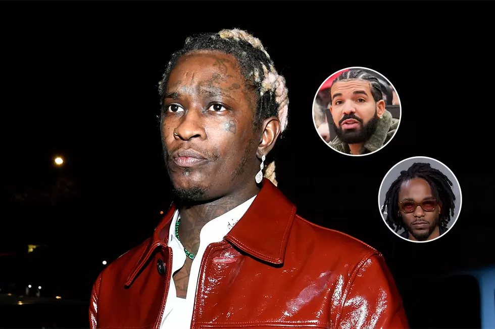 Young Thug Seems to Be Entertained by the Drake and Kendrick Lamar Feud