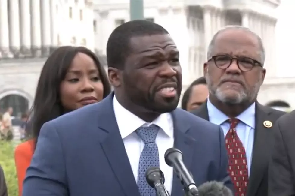 50 Cent Visits Capitol Hill to Advocate for Black Representation in the Liquor Industry