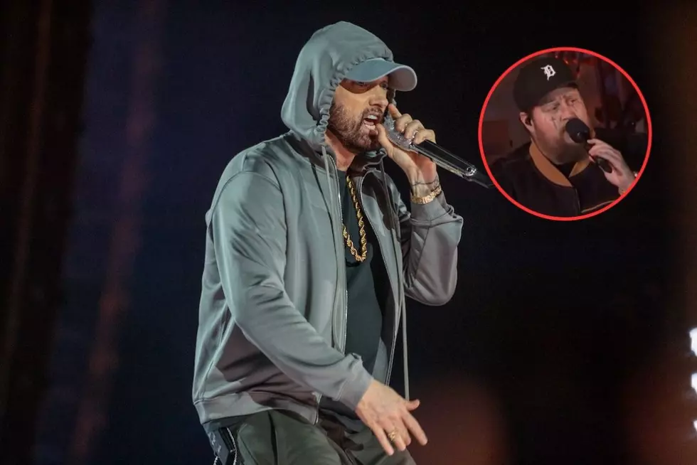 Eminem Performs ‘Houdini’ Live For First Time Then Collabs With Jelly Roll on ‘Sing for the Moment’
