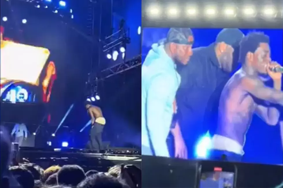 Kodak Black Tells the Crowd to Tickle Then Beat Up the Person Who Threw a Water Bottle at Him