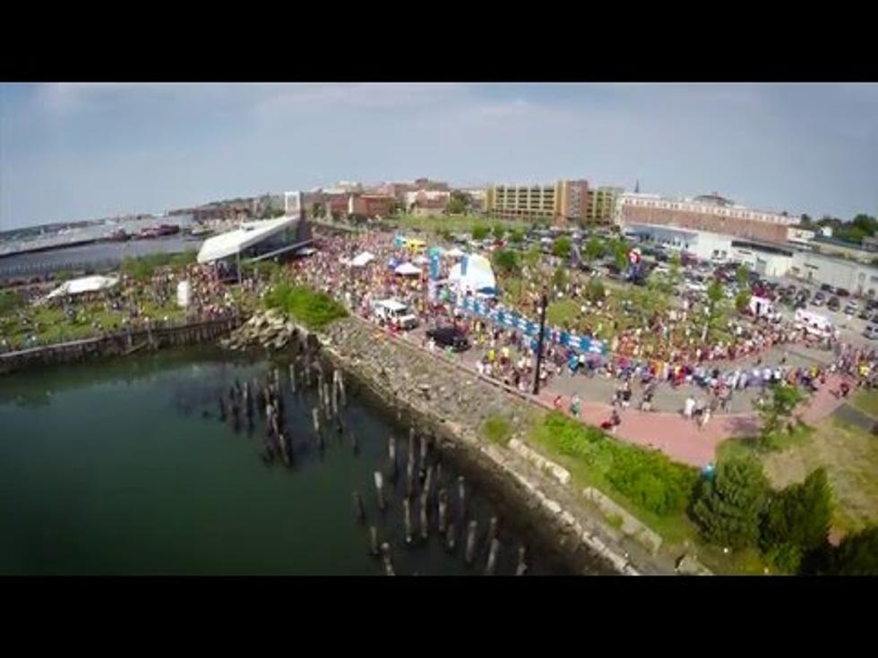 Get a Bird’s Eye View of the Shipyard Old Port Half Marathon & 5K [WATCH]