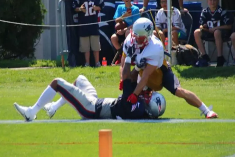 Fight at Training Camp Caused 2 Patriots Players to be Ejected from Practice [PHOTOS]