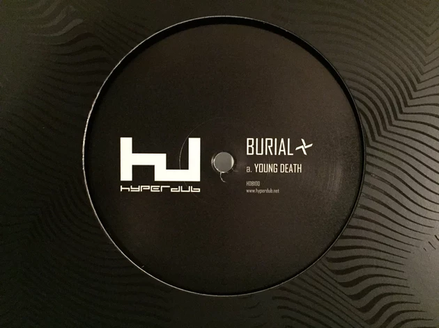 listen to Burial&#8217;s <i>Young Death / Nightmarket</i> 12&#8243;