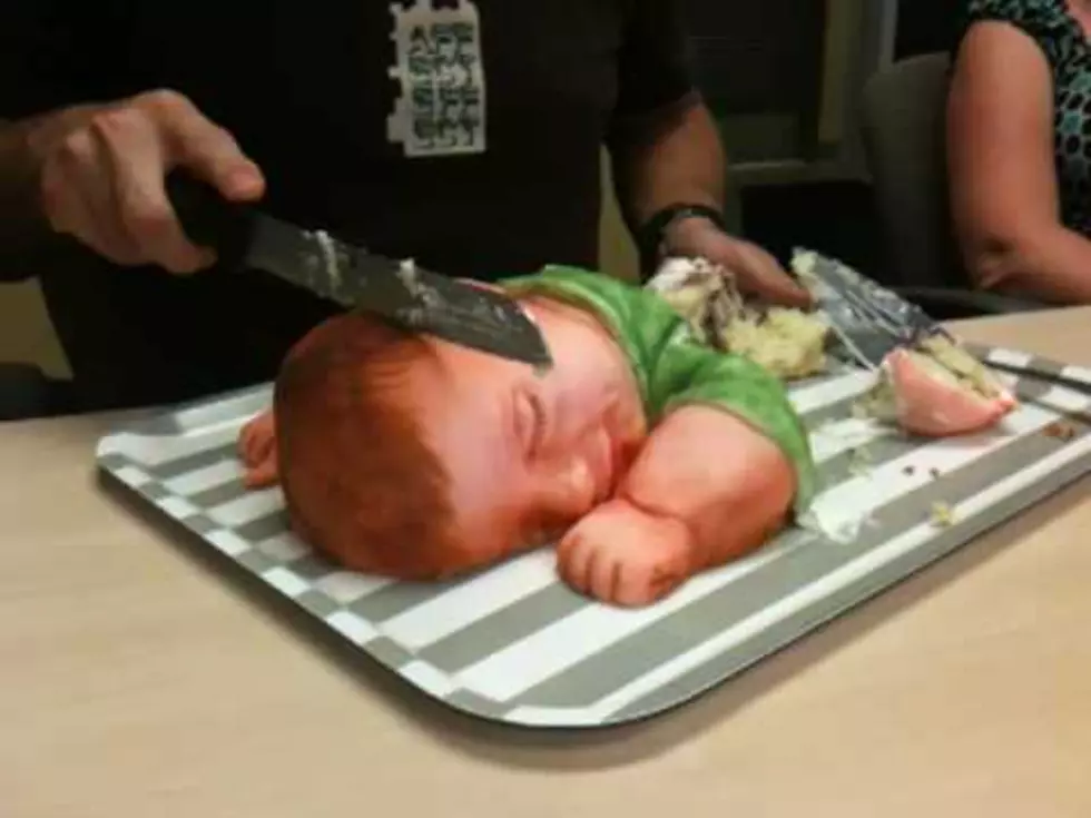 Slicing The Baby Cake [VIDEO]