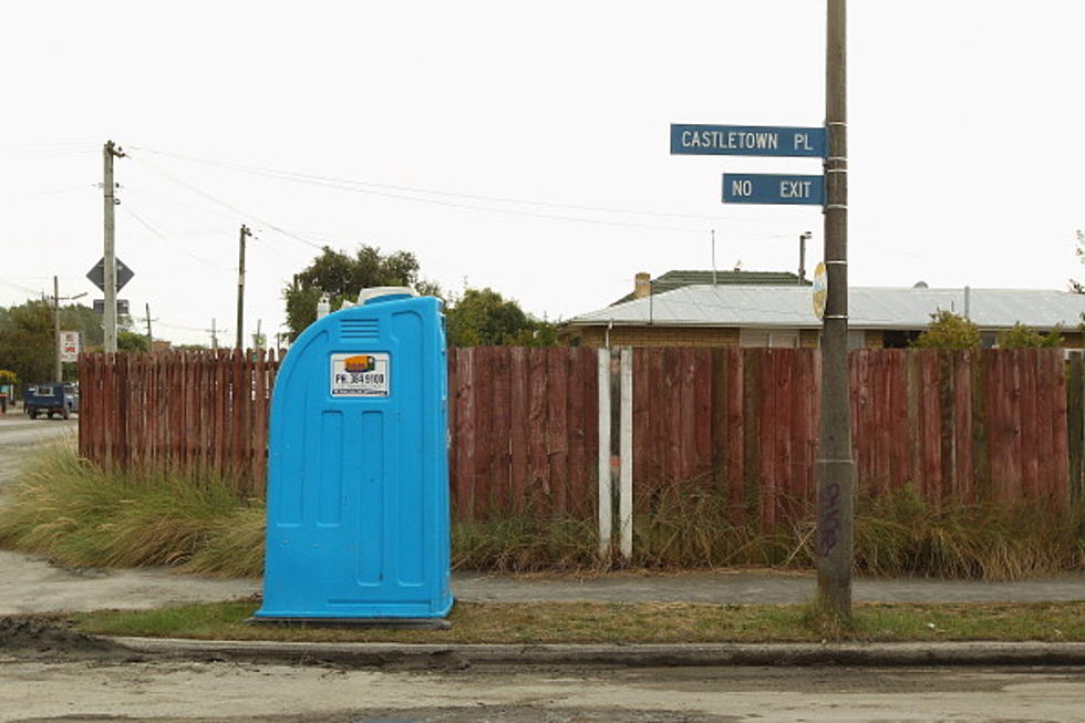Drunk Guy Covers Himself in Crap Inside Porta Potty to Evade Cops