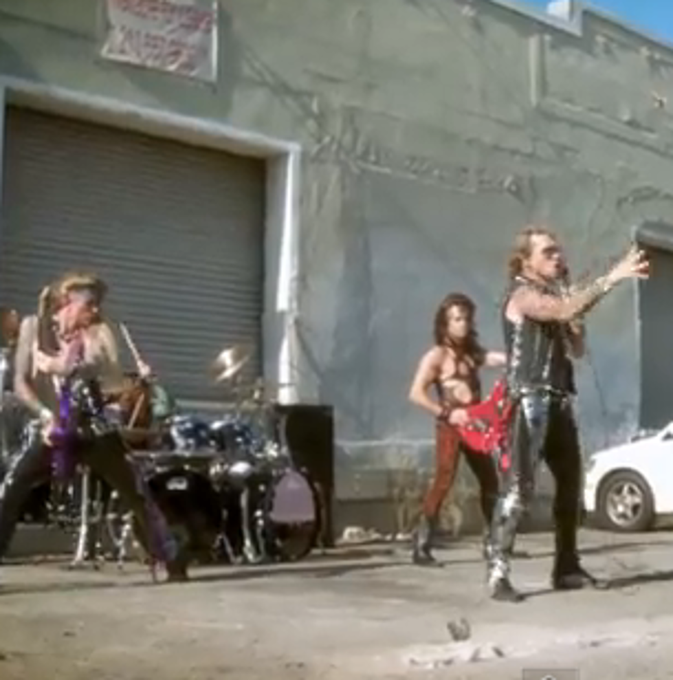 Steel Panther Covers “Crossfire” Game Commercial