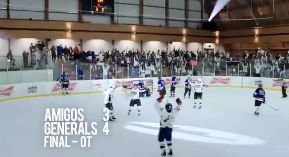 Unexpected Audience Gives Two Amateur Hockey Teams The Game of Their Lives