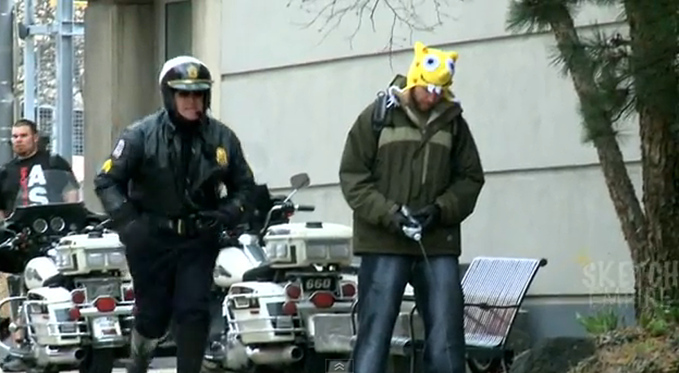 Hilarious Pee Prank Played on Cops