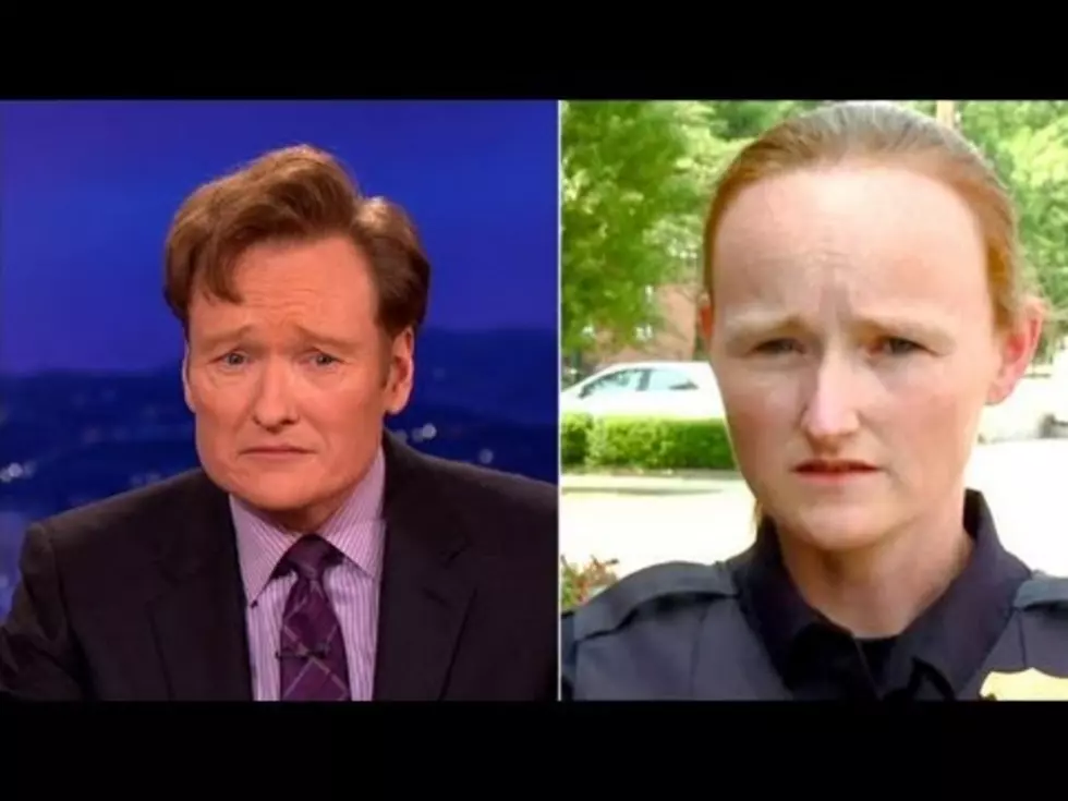 Conan O’Brien’s Police Woman Doppleganger
