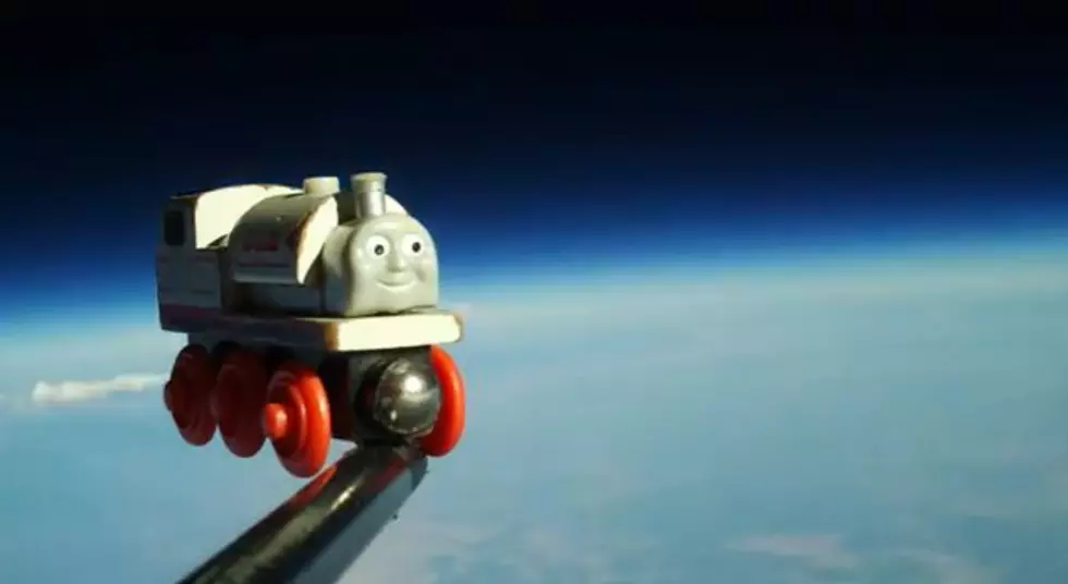 Best Dad Ever Sends His Son&#8217;s Favorite Toy Into Space [VIDEO]