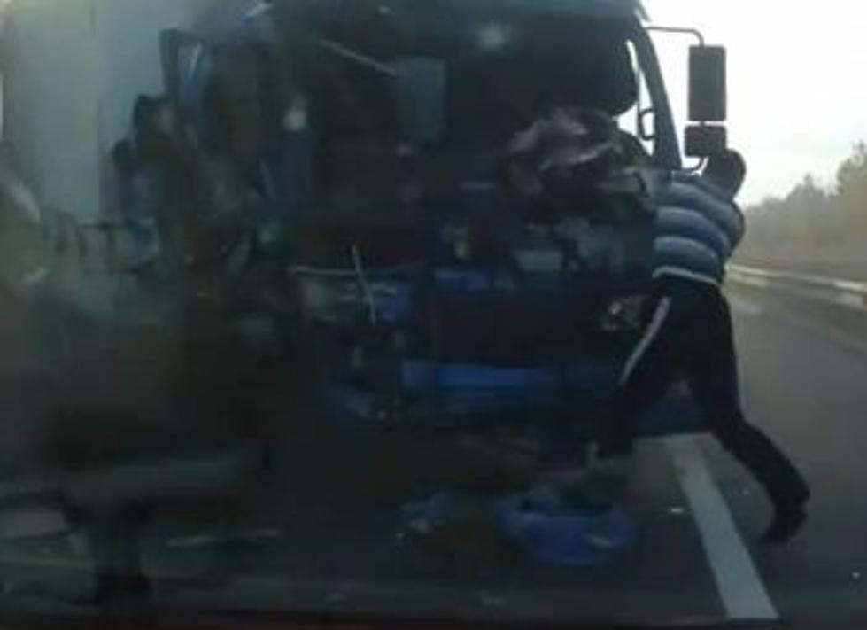 Luckiest Semi-Truck Drivers Ever [VIDEO]