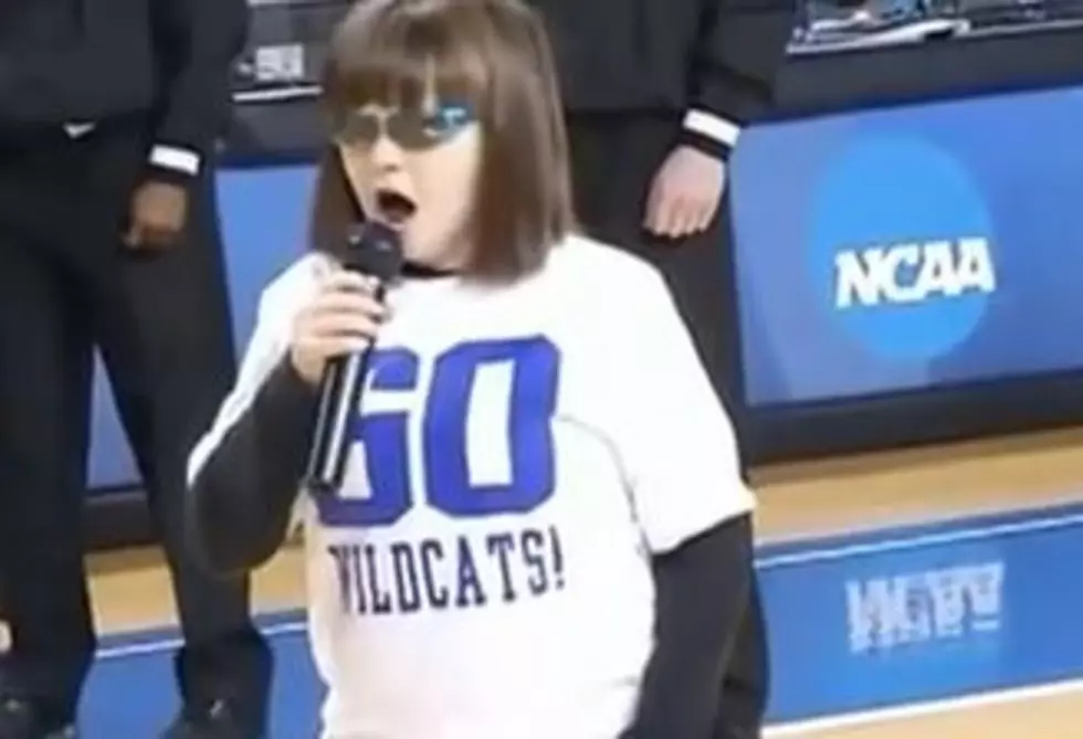 Blind Disabled Girl Does Fantastic Version of The Star Spangled Banner [VIDEO]