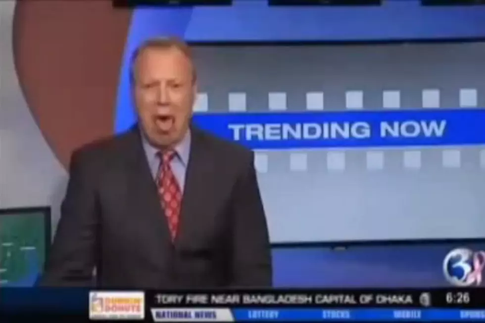 Weatherman Mistakes Cat Vomit for ‘Grape-Nuts’ and Eats it on Live TV [VIDEO]