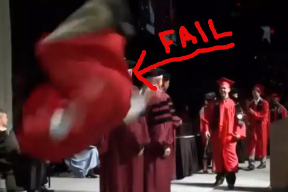 Grand Rapids Davenport University Student Fails &#8216;Backflip 101&#8242; at Graduation [VIDEO]