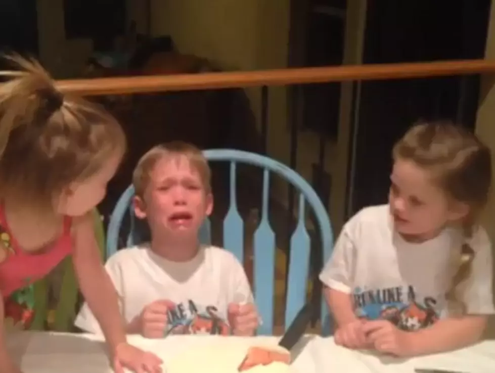 Little Boy Loses it When He Finds Out He&#8217;s Getting Another Sister [VIDEO]