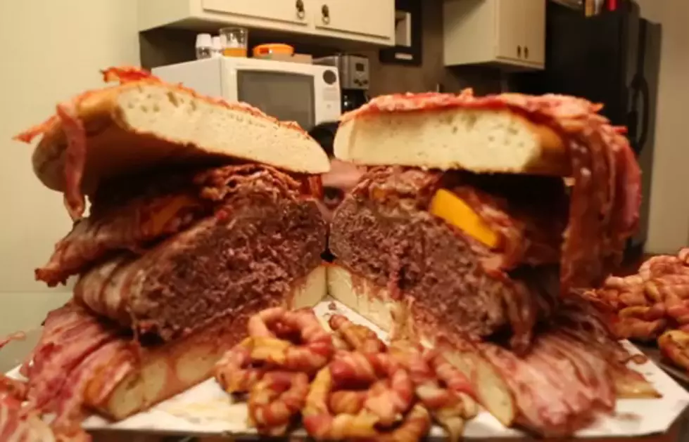 The All Bacon Burger is a Giant Chunk of Heaven [VIDEO]