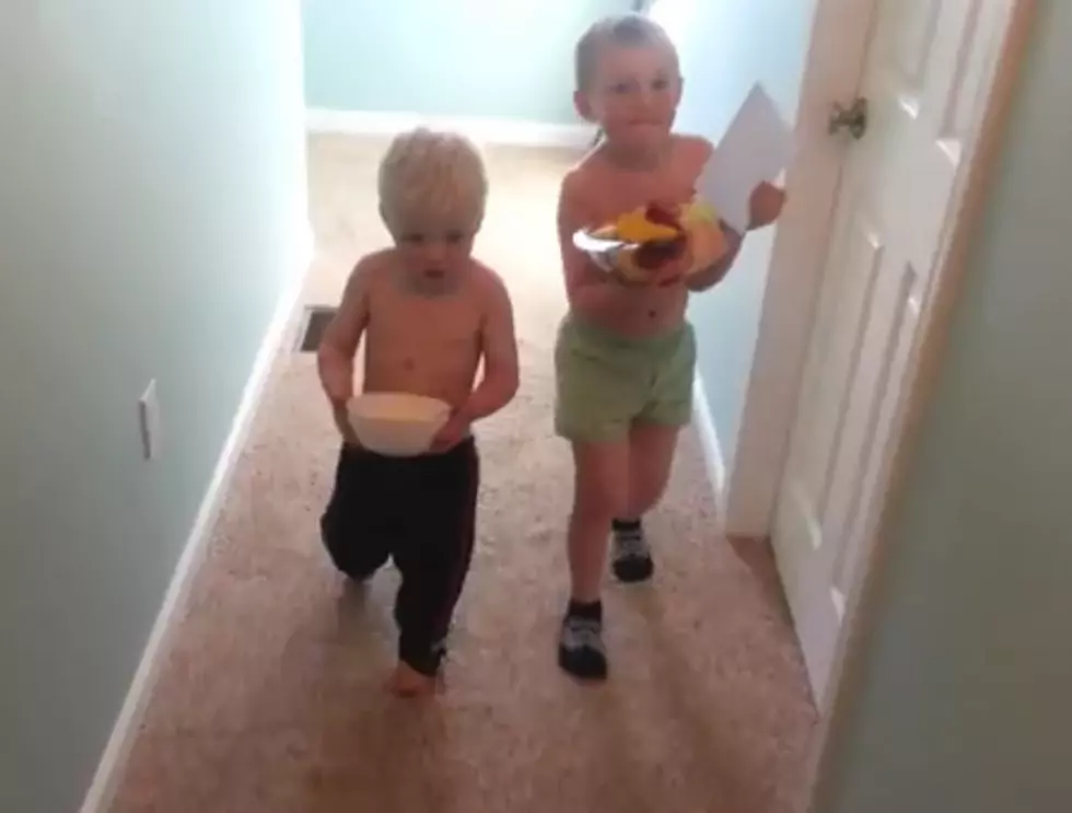 Kids Screw up Mother&#8217;s Day Breakfast in Bed&#8230;Twice [VIDEO]