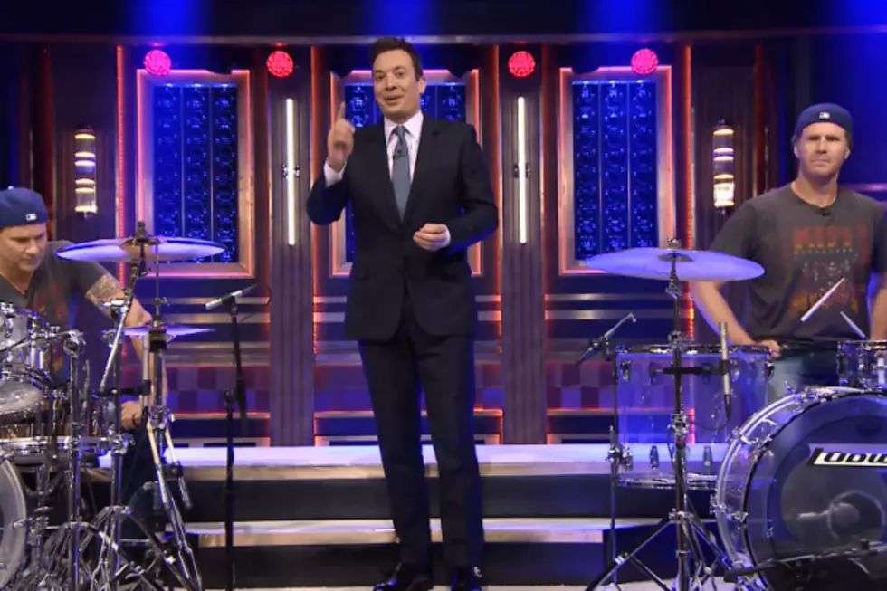Will Ferrell and Chad Smith Battle in Epic Drum-Off [VIDEO]