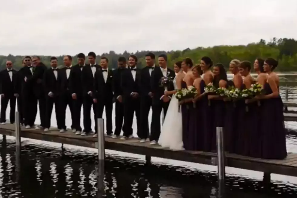 Minnesota Wedding Party Go For An Unexpected Swim [VIDEO]