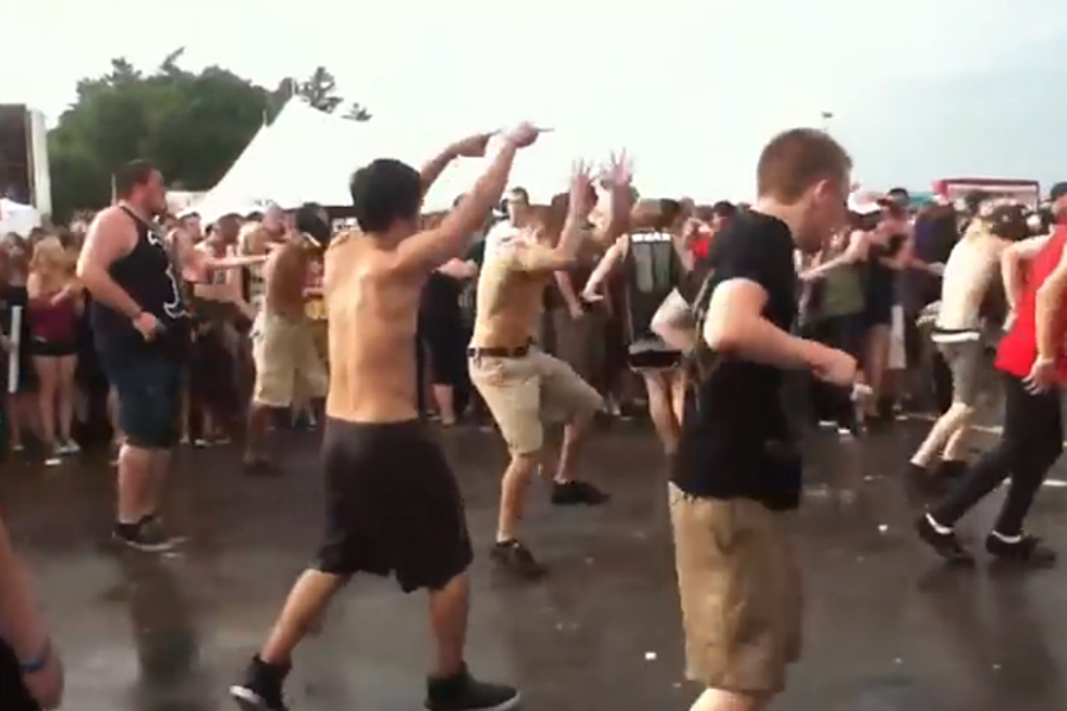 The Worst Mosh Pit Ever [VIDEO]