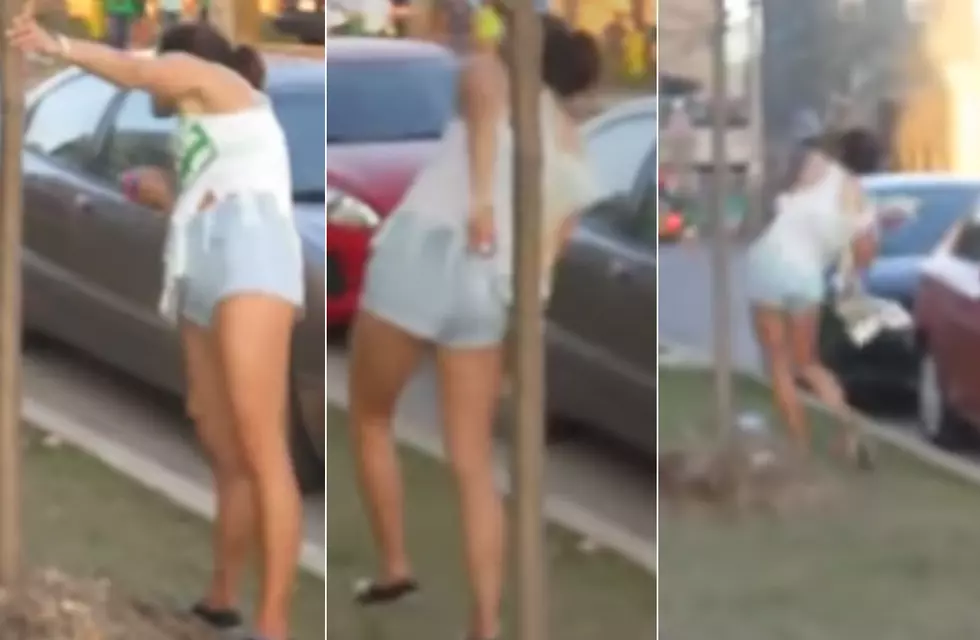 St. Patrick’s Day Fail – Drunk Girl Walks Sideways [VIDEO]