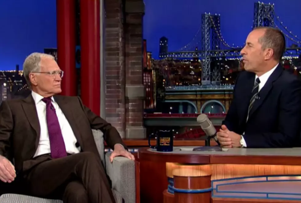 Jerry Seinfeld Interviews David Letterman On The Late Show [VIDEO]