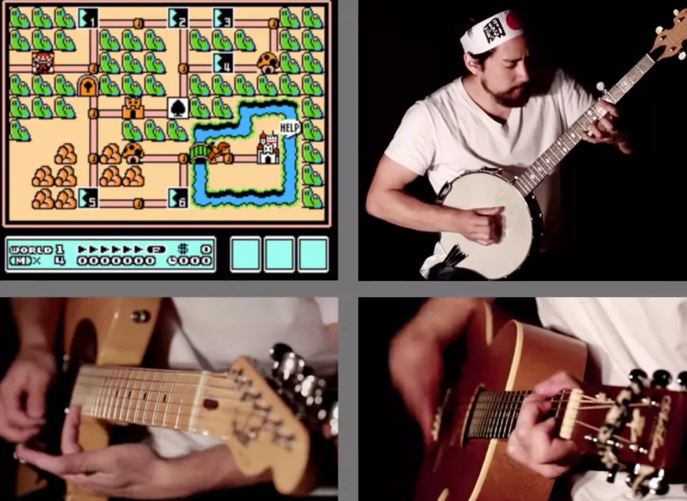 Guy Plays All ‘Super Mario Bros. 3′ Music + SFX on Real Instruments [VIDEO]