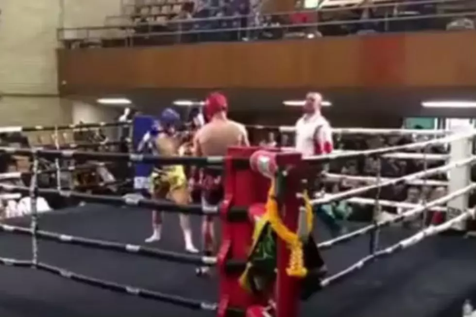 Fight Ends In One Second With Kick To The Face [VIDEO]