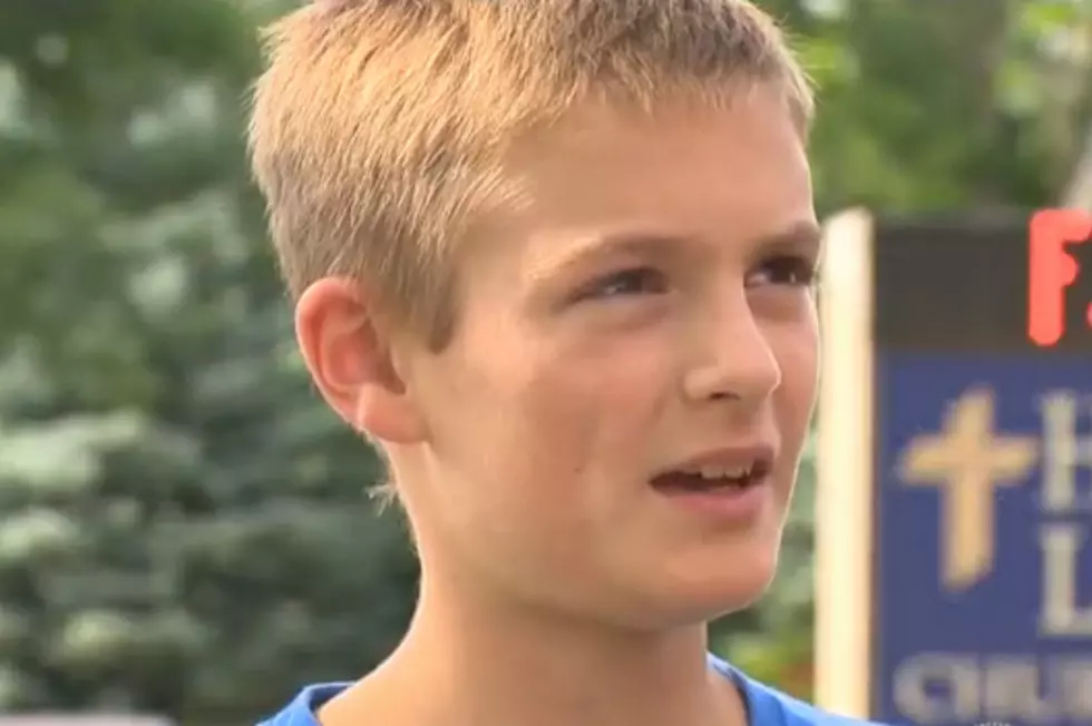 Saginaw County Boy Raises Thousands of Dollars To Feed Veterans [VIDEO]