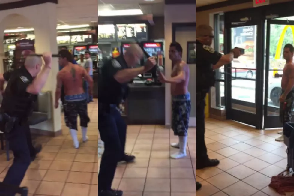 Druggie Tased, Pepper Sprayed, And More At McDonald’s [VIDEO]