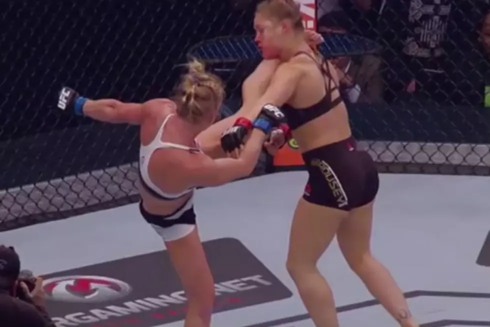 Rousey Got Knocked the F*** Out!