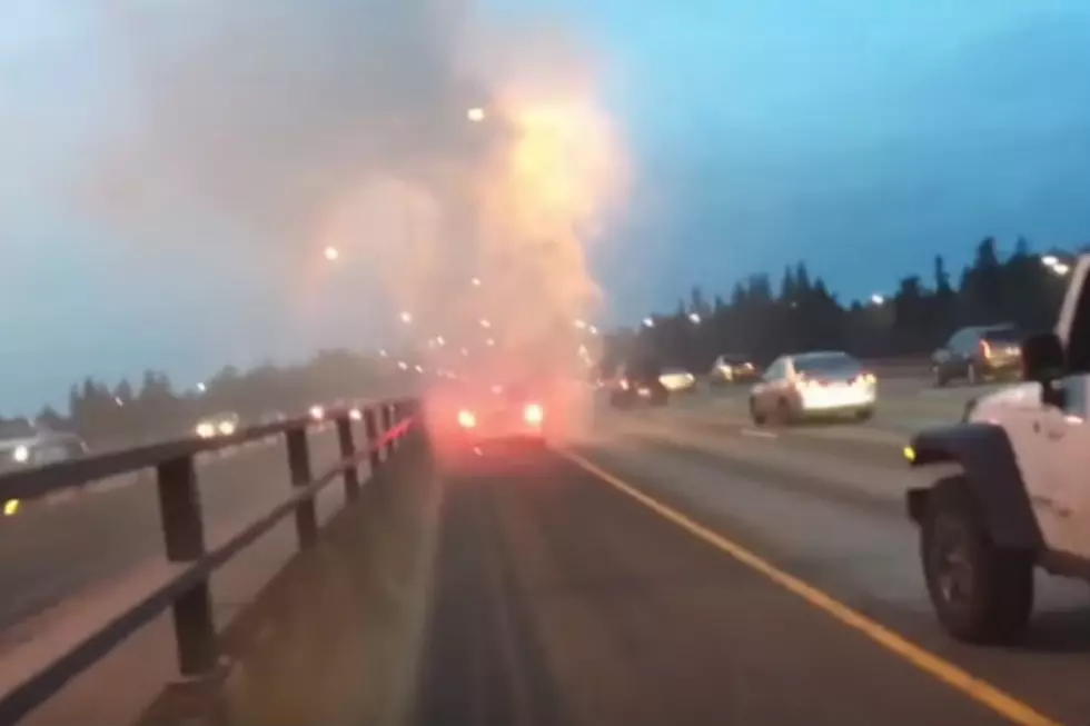 Dude Loses It When His New Mercedes Catches Fire [VIDEO]